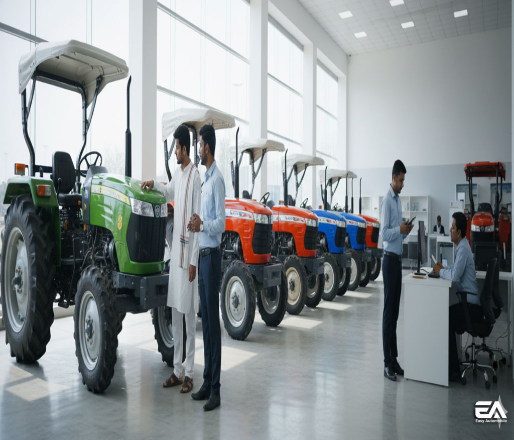 tractor showroom management software